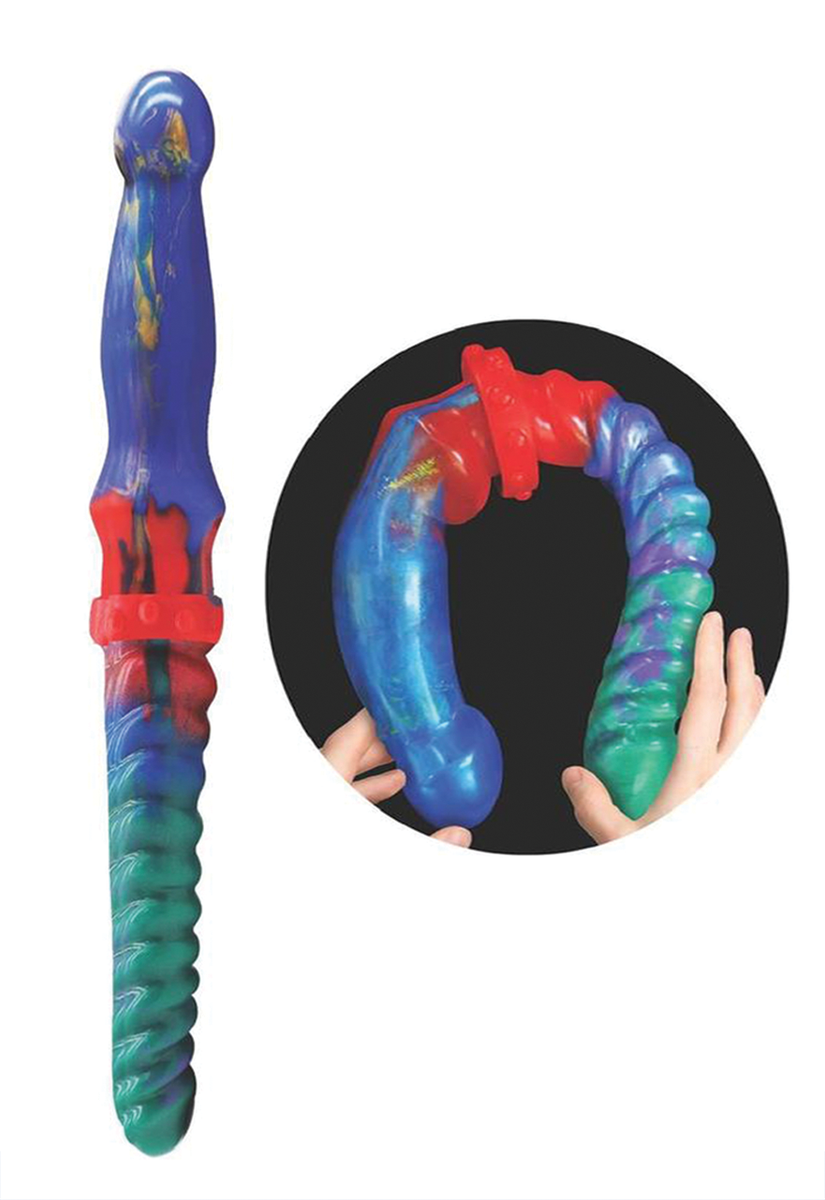 Alien Nation Venomus Silicone Creature Dildo -  Gold