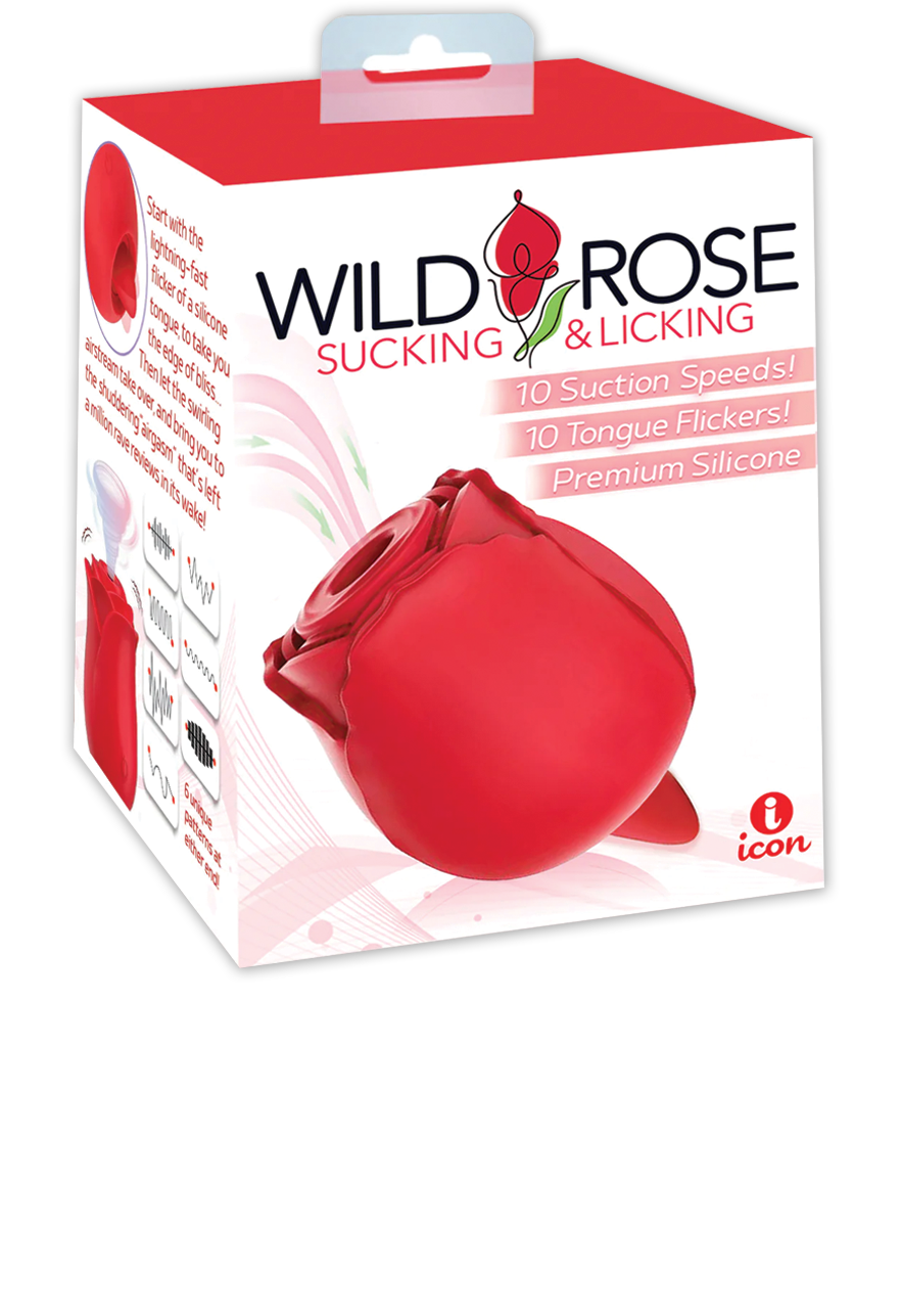 rose toy with tounge Full Bloom Rechargeable Tongue Vibrator 3 Inch - Hott Love Extreme main image 0