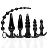 Icon Brands - Try Curious - Anal Plug Kit, Black - Icon Brands