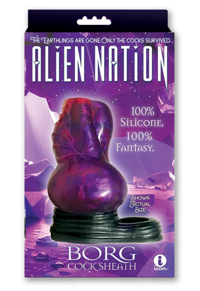 Alien Nation Borg Silicone Sheath - Purple/Blue