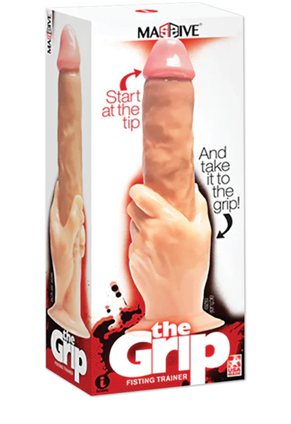 Icon Brands - The Grip - Cock-In-Hand Massive Fisting Dildo 12 Inch