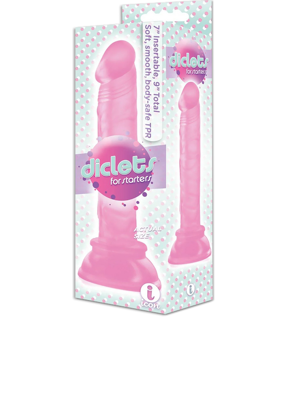 Icon Brands - The 9's - Diclets 9 Inch Jelly TPR Suction Cup Dildos