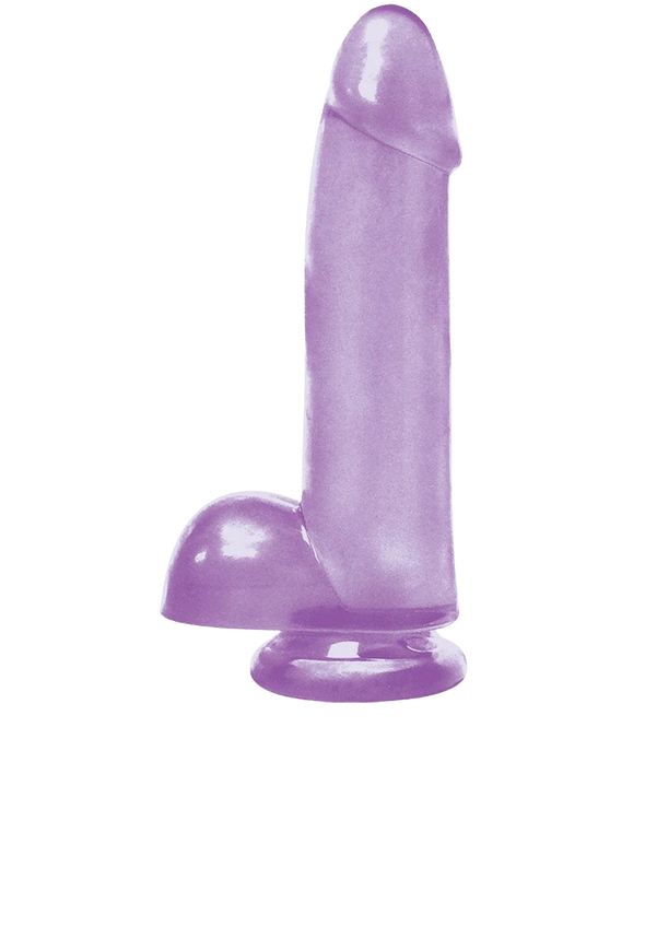 Icon Brands - The 9's - Diclets 7 Inch Suction Cup Jelly TPR Dildo