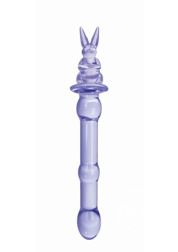 Glass Menagerie Rabbit Dildo - Purple