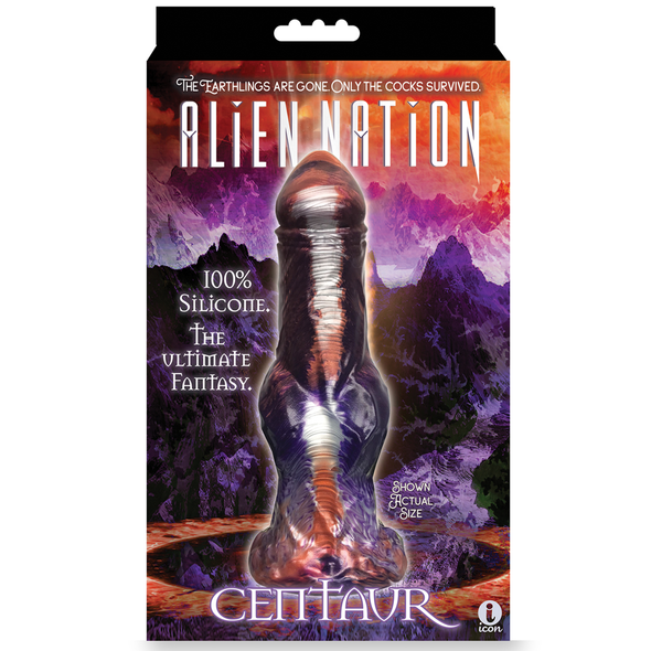 Alien Nation Centaur Silicone Creature Dildo - Copper