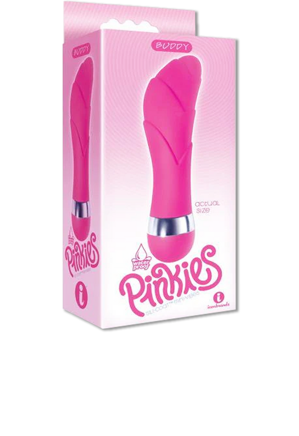 Icon Brands - Pinkies SiliCoat™ Mini-Vibe, “Buddy”