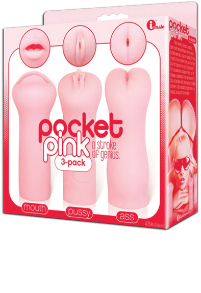 Icon Brands - Pocket Pink 3-Pack