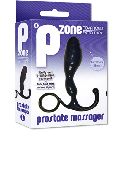 Icon Brands - The 9's - P-Zone Advanced, Prostate Massager, Black