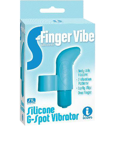 Icon Brands - S-Finger Vibe Silicone G-Spot Vibrator