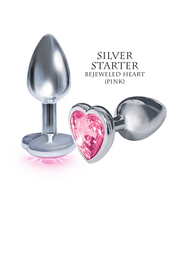 Silver Starter; Diamond Heart Jewel