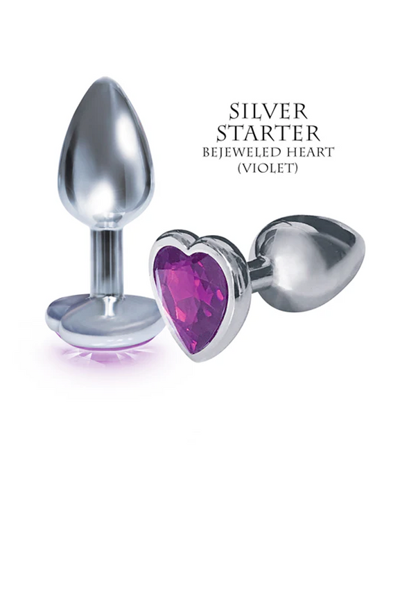 Silver Starter; Violet Heart Jewel