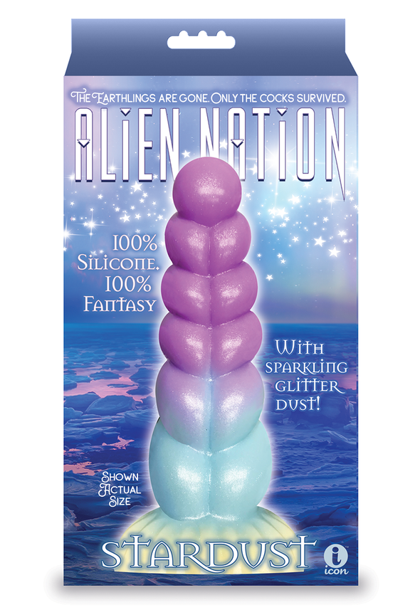 AlienNation Stardust Silicone Creature Dildo - Multicolor