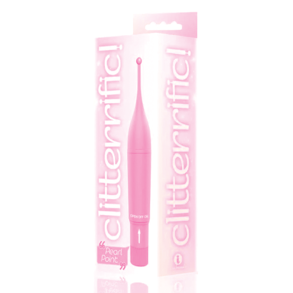 Icon Brands - The 9's, Clitterific! Pearl Point Clitoral Stimulator