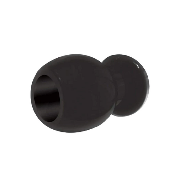 Icon Brands - The 9's, Port Hole, Hollow Butt Plug, Black