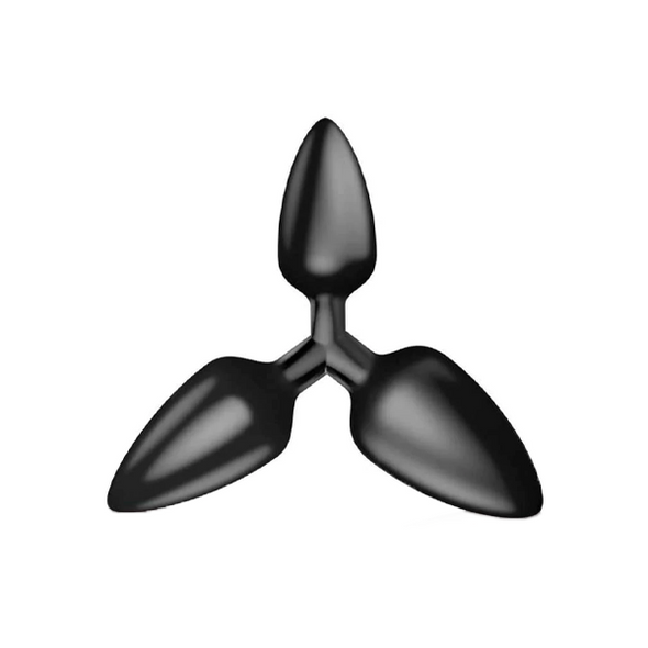 Icon Brands - The 9's, Triad 3 Way Butt Plug, Smooth
