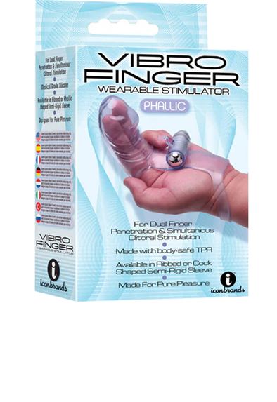 Icon Brands - Vibro Finger, Phallic