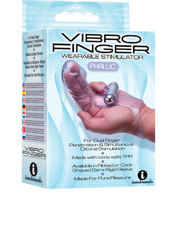 Icon Brands - Vibro Finger, Phallic