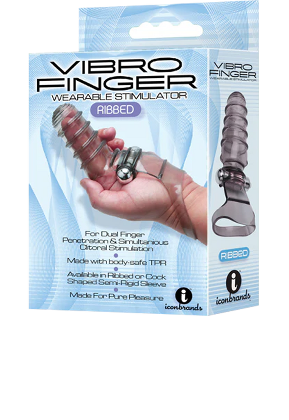 Icon Brands - Vibro-Finger, Ribbed