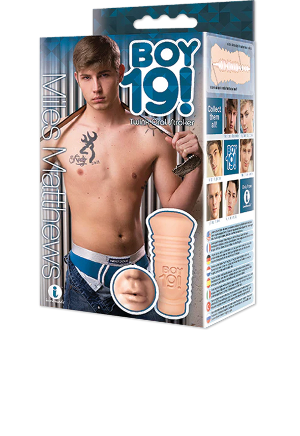 Icon Brands - "Boy 19!" Miles Matthews Male Masturbator