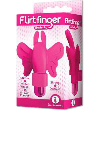 Icon Brands - The 9's - Flirt finger Butterfly Finger Bulley Vibrators