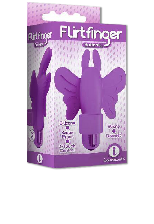 Icon Brands - The 9's - Flirt finger Butterfly Finger Bulley Vibrators