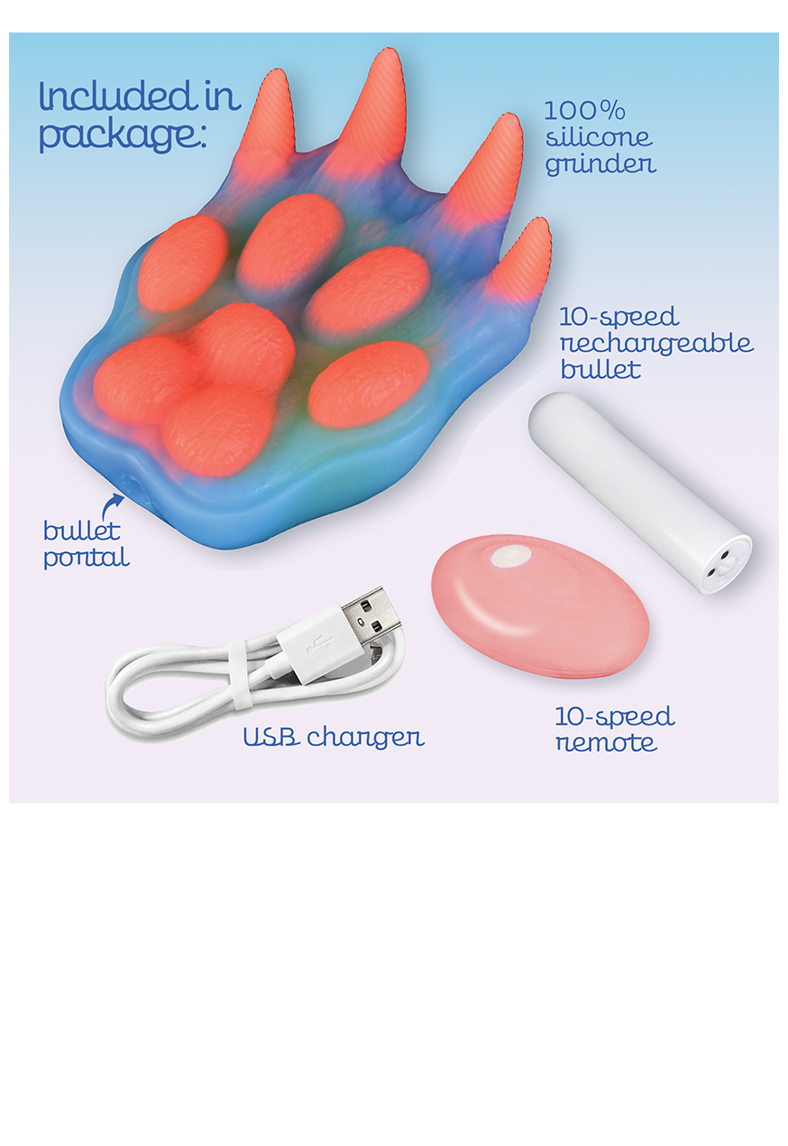 AlienNation Pantera Silicone Rechargeable Glow-in-The-Dark Clitoral Vibrator  with Remote Control – Icon Brands