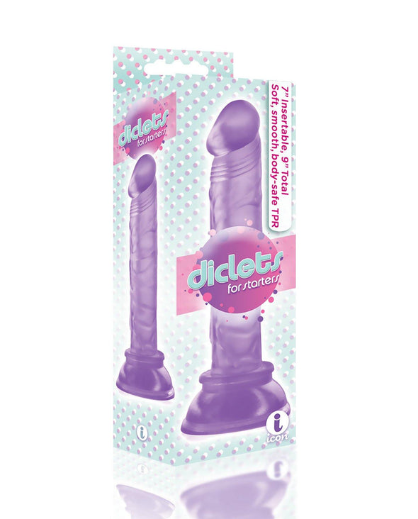 Icon Brands - The 9's - Diclets 9 Inch Jelly TPR Suction Cup Dildos - Icon Brands