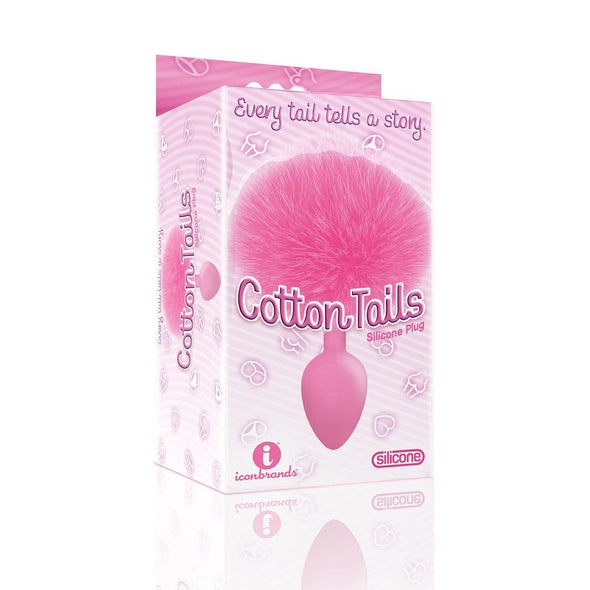 Icon Brands - The 9's - Cottontails Silone Bunny Tail Butt Plugs - Icon Brands