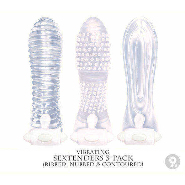 Vibrating Sextenders 3-Pack - Icon Brands