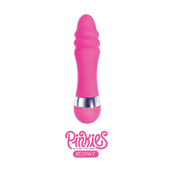 Pinkies SiliCoat™ Mini-Vibe, “Ridgy" - Icon Brands
